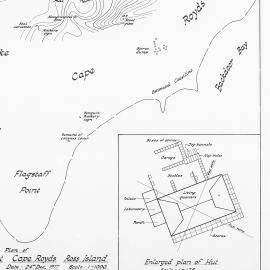 Plan of Shackleton's Hut