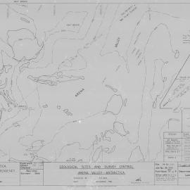 Geological Sites and Survey Control - Arena Valley