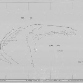 Moraine Ridge Topography - Cuff Cape (West)
