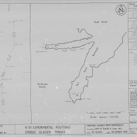 K131 Experimental Positions, Erebus Glacier Tongue