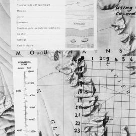 Aerial Map Conversion Scale and Legend