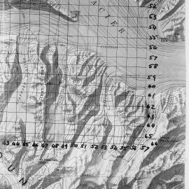 Aerial Map of Stafford and Coral Sea Glaciers