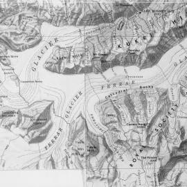 Aerial Map of Kukri Hills and Royal Society Range