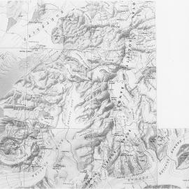 Aerial Map of Royal Society Range and Koettlitz Glacier