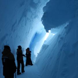 Mt Erebus Ice Tongue Ice Caves