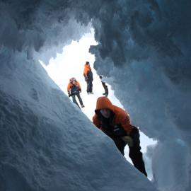 Exiting the Ice Caves
