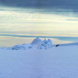 Ice formations near Turtle Rock