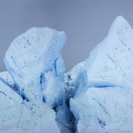 Ice formations near Turtle Rock
