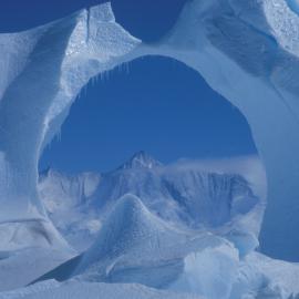 Iceberg near Cape Hallett camp