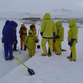 Sea Ice training during Antarctic Field Training (AFT)