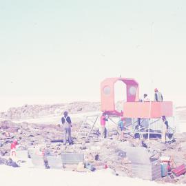 Gondwana Hut Under Construction