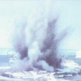 Airstrip Blasting Dumont D'Urville