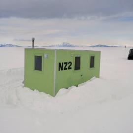 This building is used at Cape Armitage as a diving hut