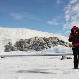 At First View Point (Cape Roberts/Granite Harbour)
