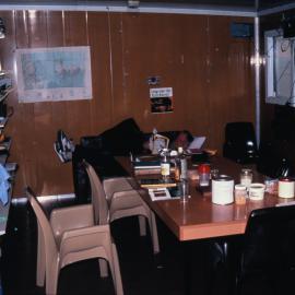 Living Area of Hut at Cape Bird