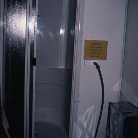 Shower at Cape Bird Hut