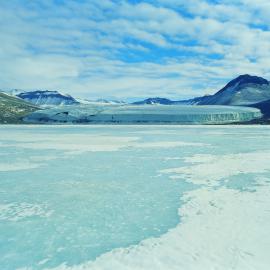 Victoria Lake and Glacier - Dry Valleys