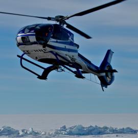 HNZ helo in flight
