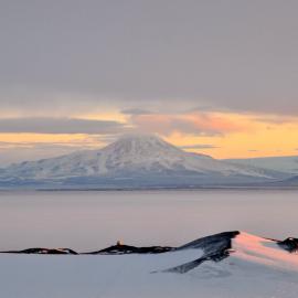 Mt Discovery in low light