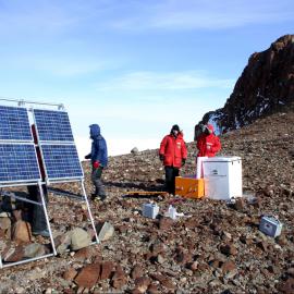 TAMDEF site with equipment