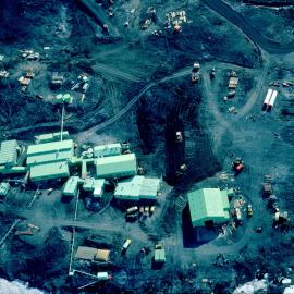 Aerial of Scott Base 1983/84