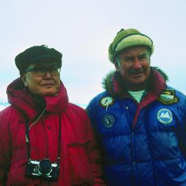 Dr Torii (JARE) and R B Thomson