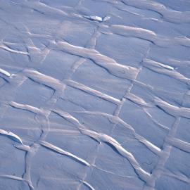 Ice crevasses
