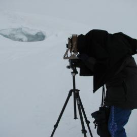 Photographer with camera