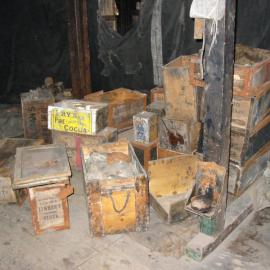 Interior of Scott's Discovery Hut