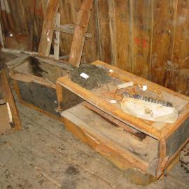 Interior of Scott's Discovery Hut