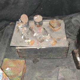 Interior of Scott's Discovery Hut