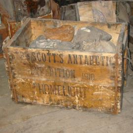 Interior of Scott's Discovery Hut