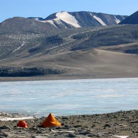 Victoria Valley dunes campsite