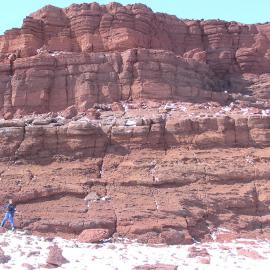 Pyroclastic sediment, Riviera Ridge, Mt Morning