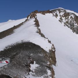 Close support on Mt Morning