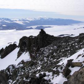Across the Koettlitz Glacier to Walcott Bay and the Royal Society Range