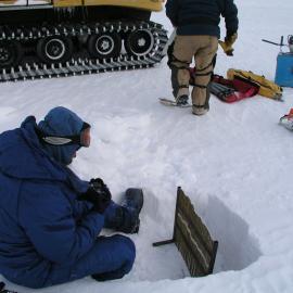 Capturing sea ice profiler data