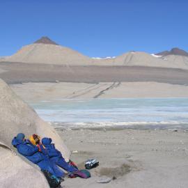 Lunchtime at Lake Vida
