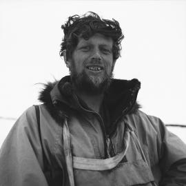 Bernie Gunn arrives back at Scott Base after four months in the field