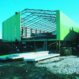 Scott Base - Command Centre with wall panels on