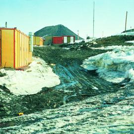 Thaw: Scott Base street, January 1965