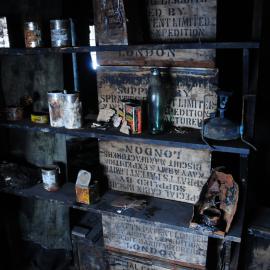 Interior of Scott's Discovery hut