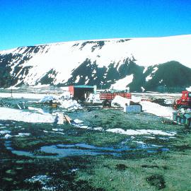 Last of Radio/Comms hut, 1984