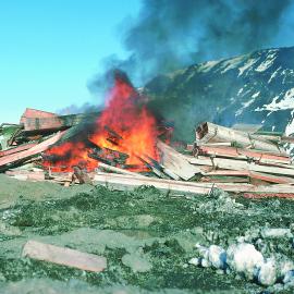 Hallett Station clean-up