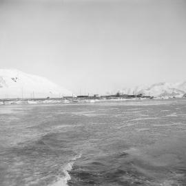 Approaching Hallett Station from sea