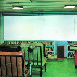 Hallett Station interior, December 1970