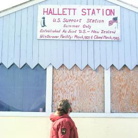 D Greenwood at Hallett Station