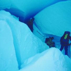 Imax crevasse, Hut Point Peninsula