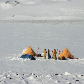 Camp at 1500 m: Mount Morning