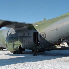 Loading fish into the Hercules